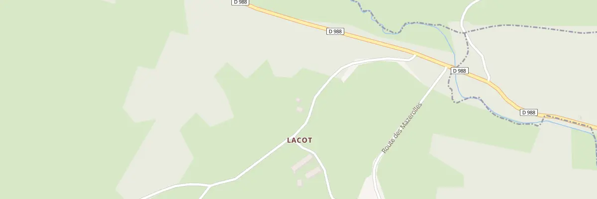Plan du 5002 Les Granges à Saint-Hilaire