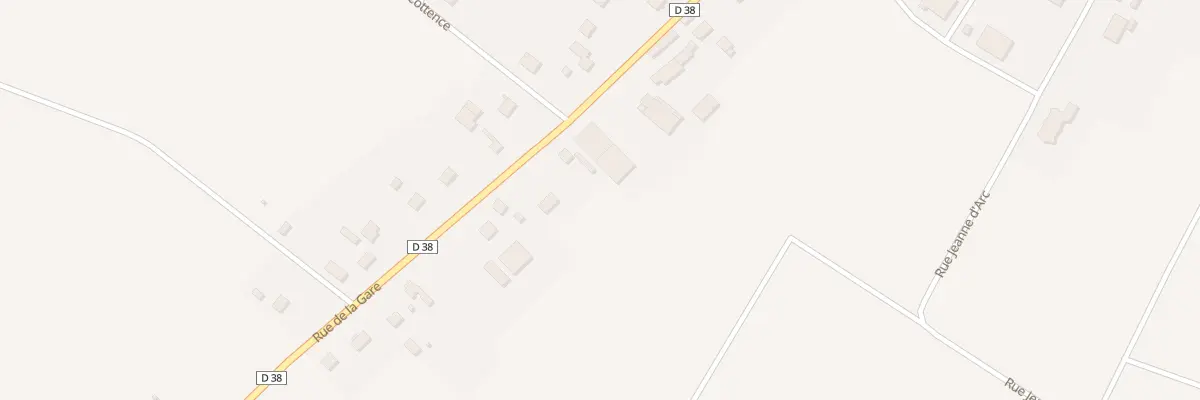 Plan du 37 Rue de la Gare à Gondreville