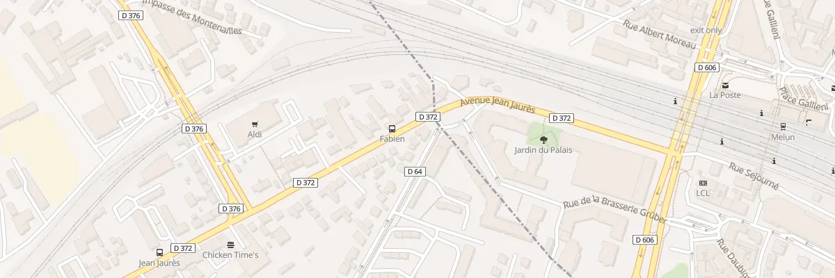 Plan du 22 Av du Colonel Fabien à Dammarie-les-Lys
