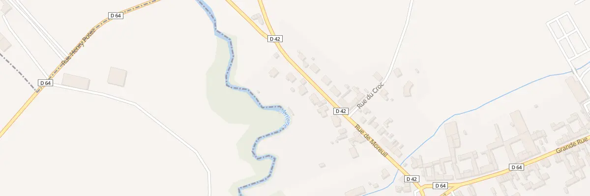 Plan du 17B Rue de Moreuil à Méaulte