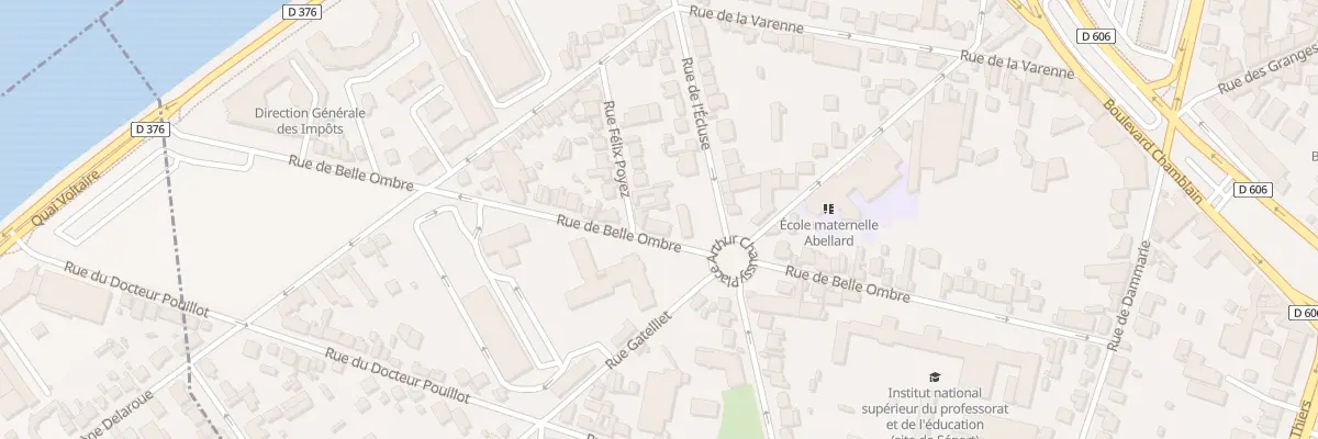 Plan du 36 Rue de Belle Ombre à Melun