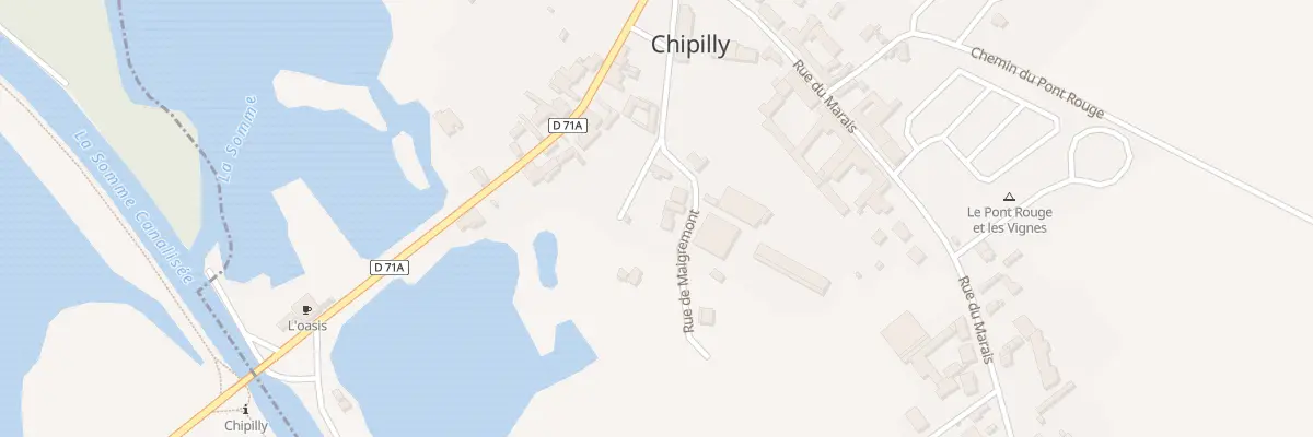 Plan du 5A Rue de Maigremont à Chipilly