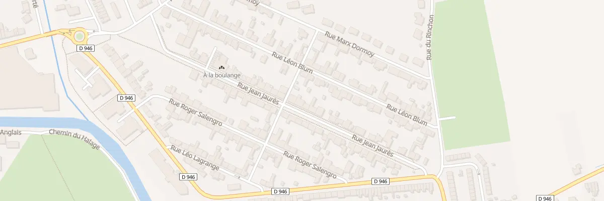 Plan du 35 Rue Jean Jaures à Merville