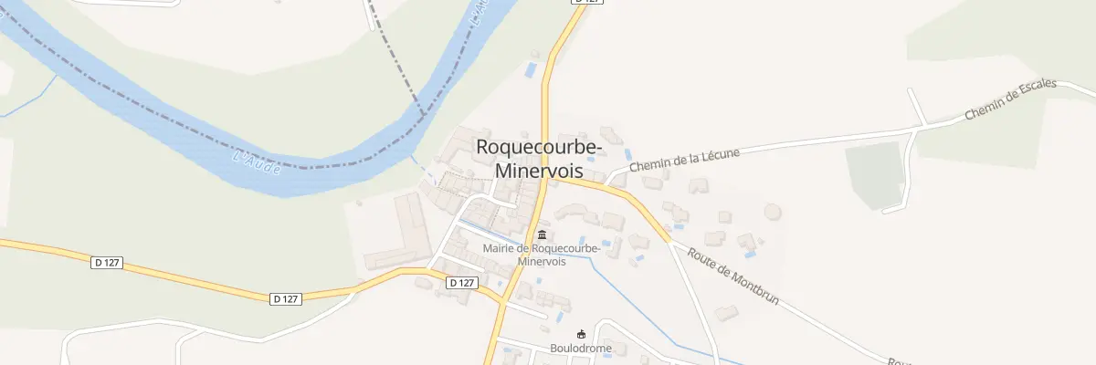 Plan du 45 Les Hieros à Roquecourbe-Minervois