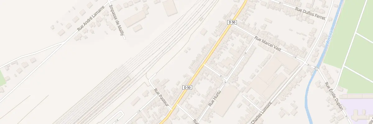 Plan du 37 Rue d’Aveluy à Albert