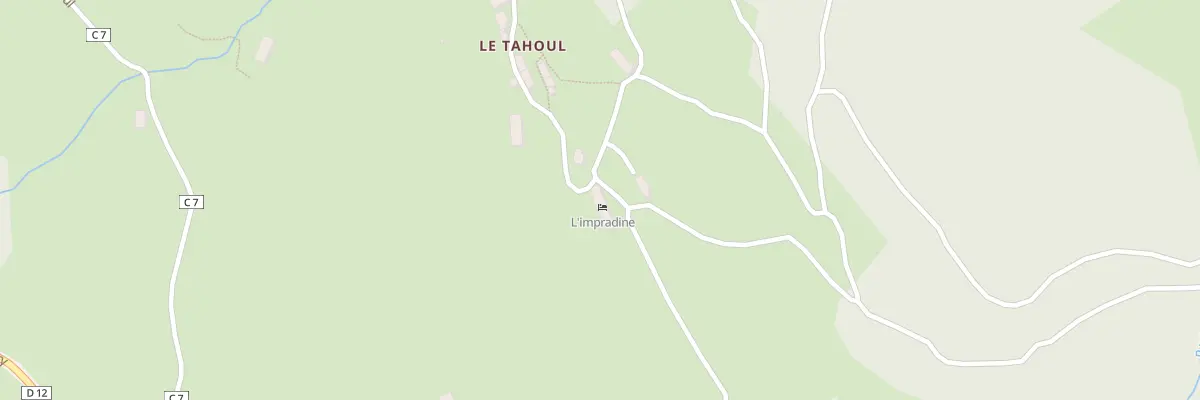 Plan du 5190 Le Tahoul au Falgoux