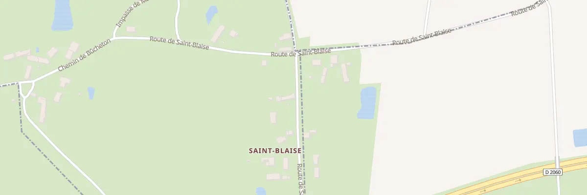 Plan du 31 Rte de Saint-Blaise à Saint-Maurice-sur-Fessard