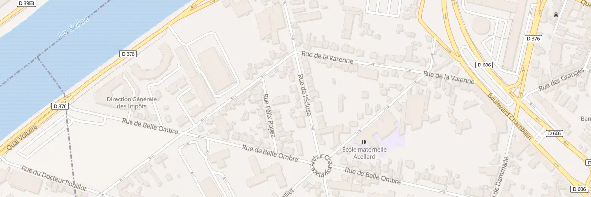 Plan du 18 Rue de l’Ecluse à Melun