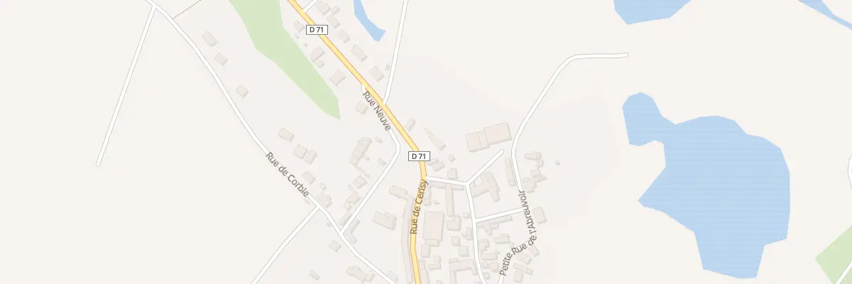 Plan du 14 Rue de Cerisy à Morcourt