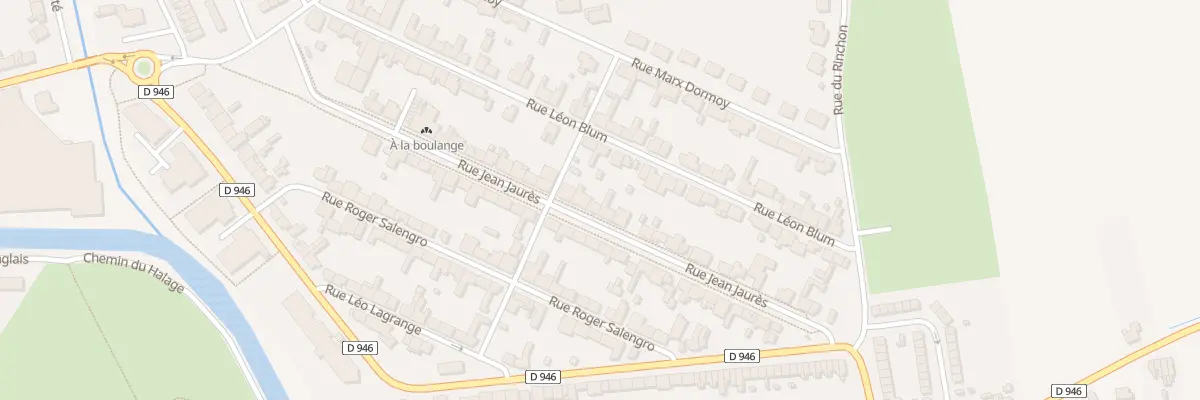Plan du 37 Rue Jean Jaures à Merville