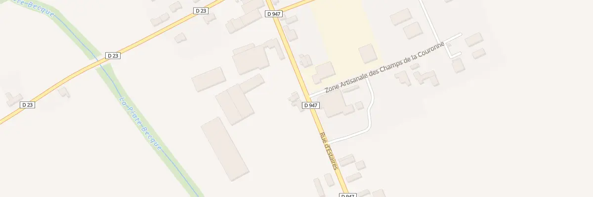 Plan du 1062 Rue d’Estaires à Vieux-Berquin
