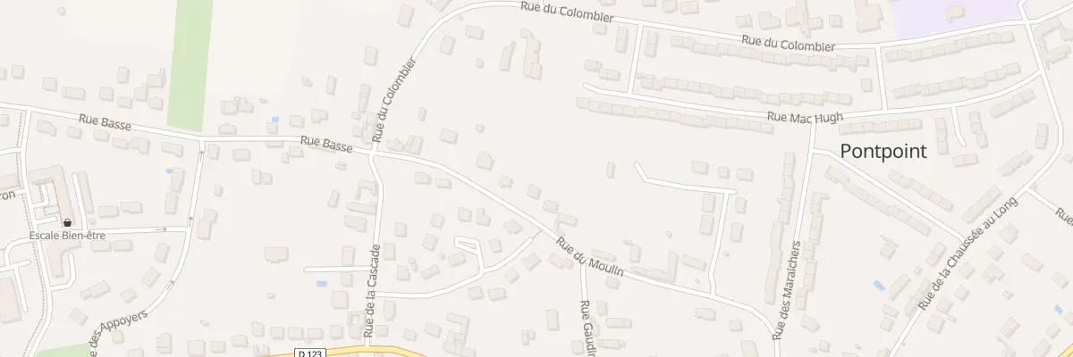 Plan du 256 Rue du Moulin à Pontpoint