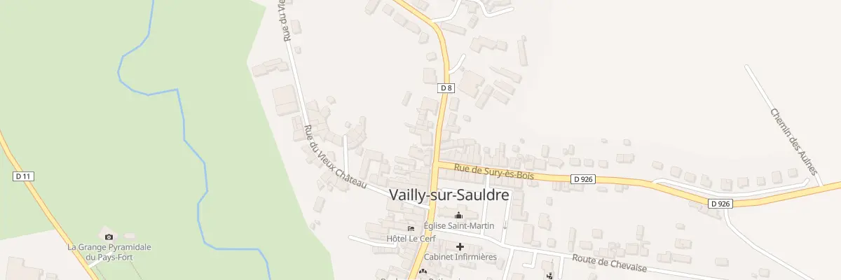 Plan du 49 Grande Rue à Vailly-sur-Sauldre