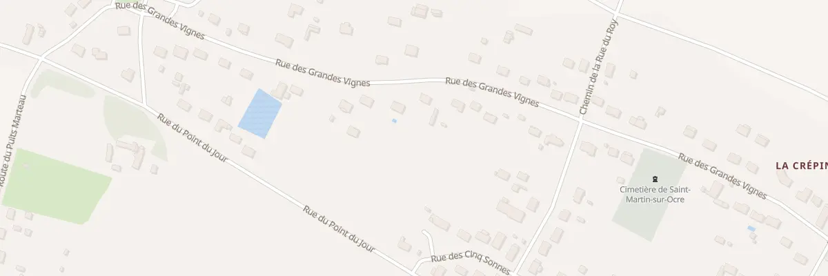 Plan du 663 Rue des Grandes Vignes à Saint-Martin-sur-Ocre