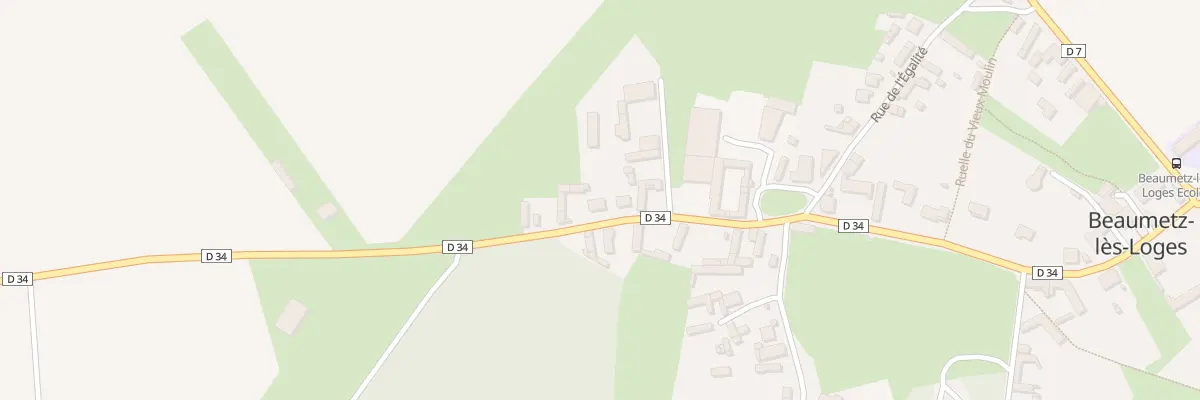 Plan du 8T Rue de Monchiet à Beaumetz-lès-Loges