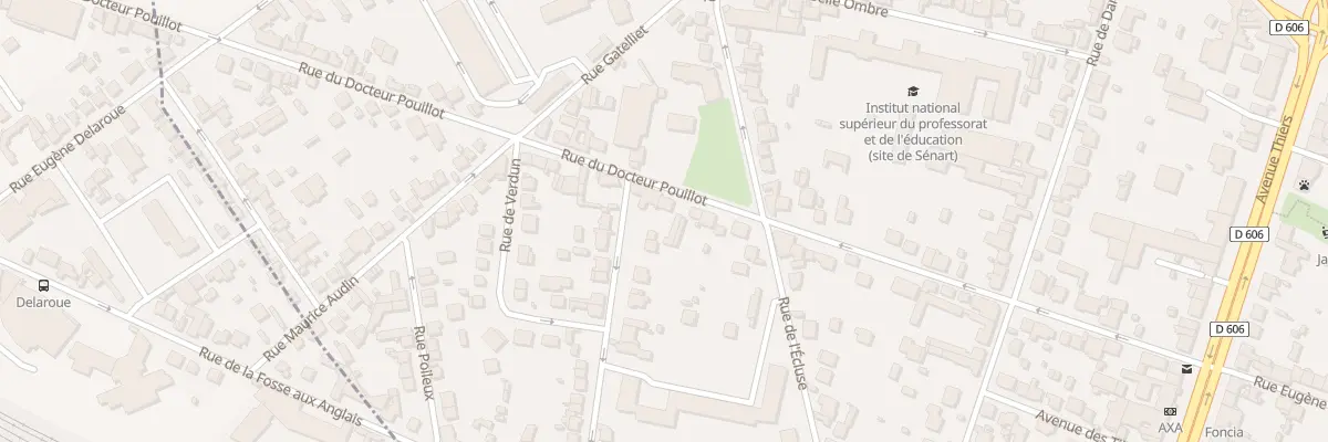 Plan du 41 Rue du Docteur Pouillot à Melun