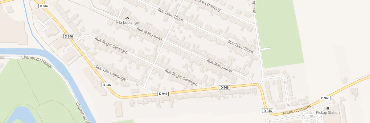 Plan du 48 Rue Jean Jaures à Merville