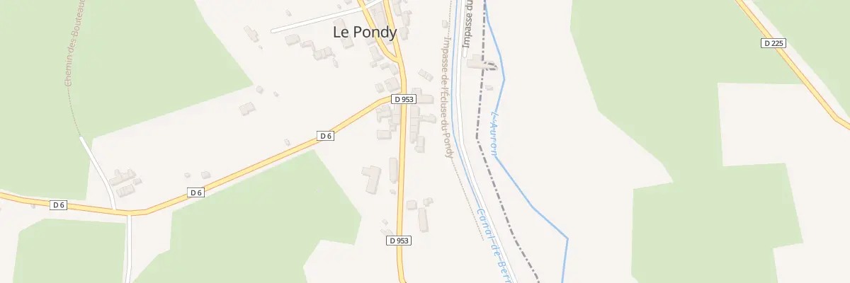 Plan du 26 Rue Gaston Boutillon au Pondy