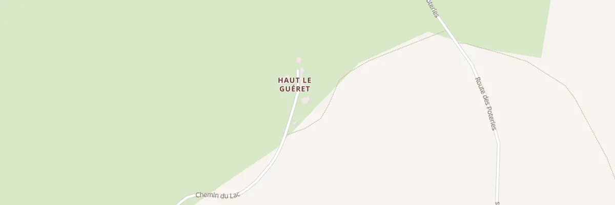 Plan du 42 Haut Le Gueret à Humbligny