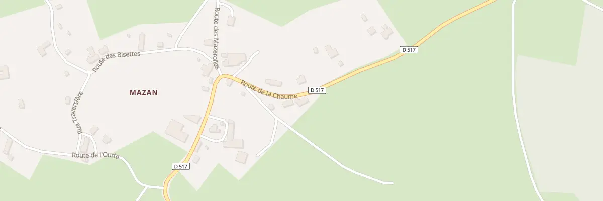 Plan du 5209 Mazan à Saint-Hilaire