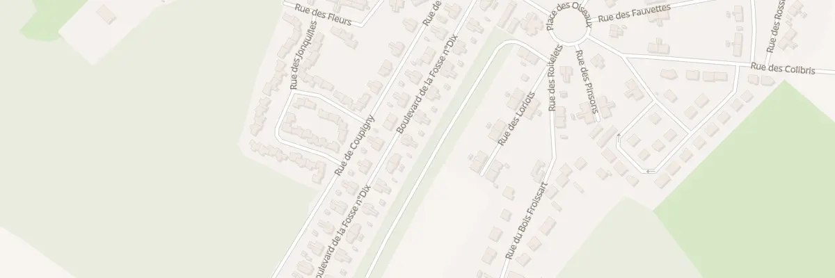 Plan du 93 Bd de la Fosse 10 à Hersin-Coupigny