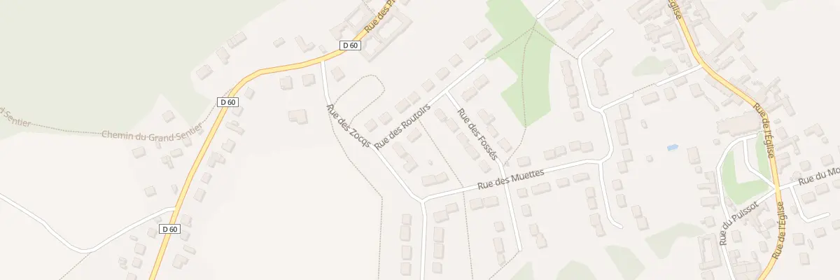 Plan du 58 Rue des Routoirs à Grandfresnoy