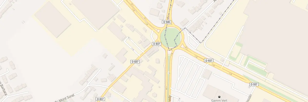 Plan du 696 Rue du Pont de Pierres à Béthune