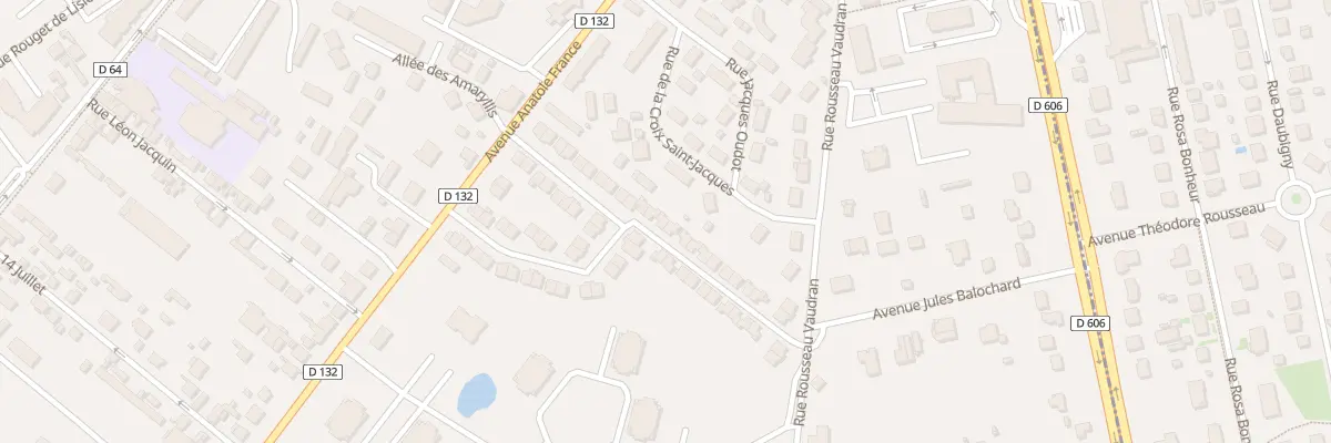 Plan du 131 Rue Jean Monnet à Dammarie-les-Lys