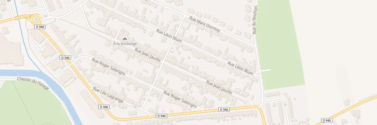 Plan du 41 Rue Jean Jaures à Merville