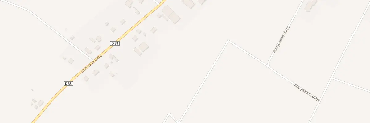 Plan du 39 Rue de la Gare à Gondreville