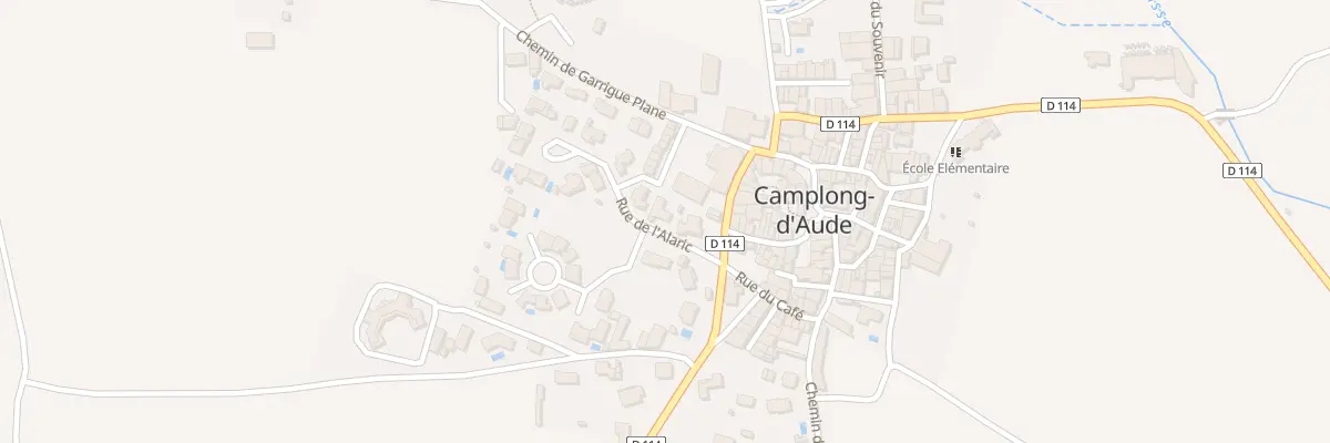 Plan du 1 Rue de l’Alaric à Camplong-d’Aude