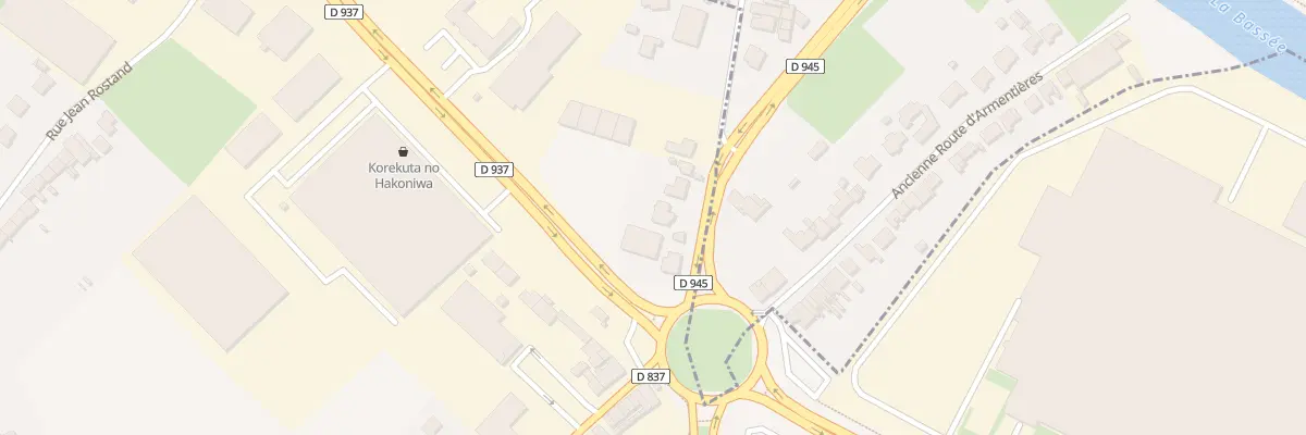Plan du 71 Rte d’Estaires à Béthune