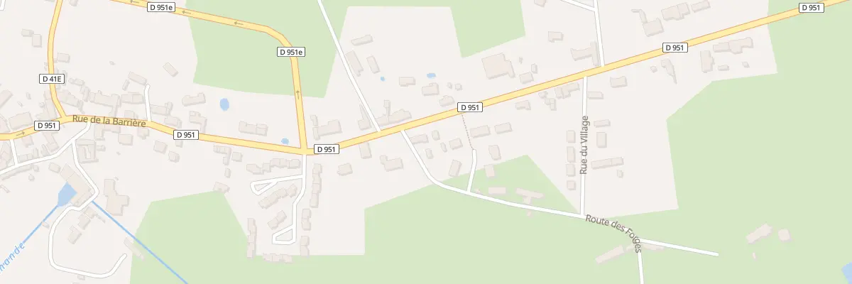 Plan du 1 Rte des Forges à Charenton-du-Cher