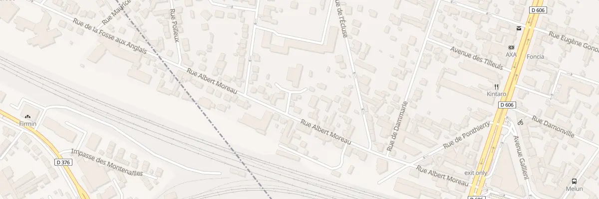 Plan du 24B Rue Albert Moreau à Melun