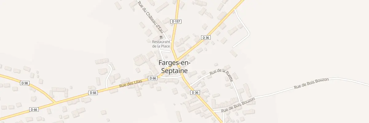 Plan du 1 Rue des Epinettes à Farges-en-Septaine
