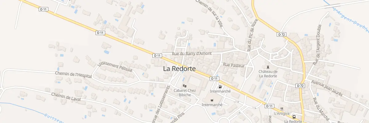 Plan du 1 Rue des Troubadours à La Redorte