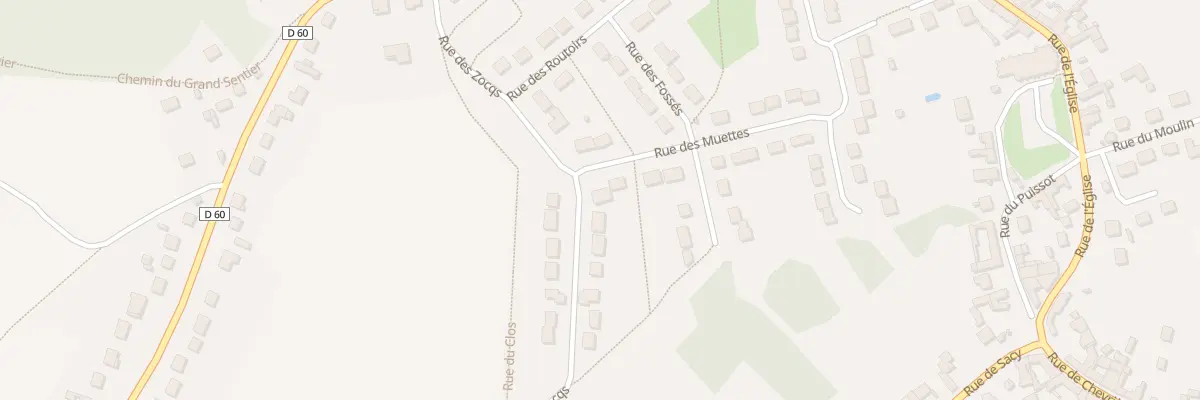 Plan du 32 Rue des Muettes à Grandfresnoy