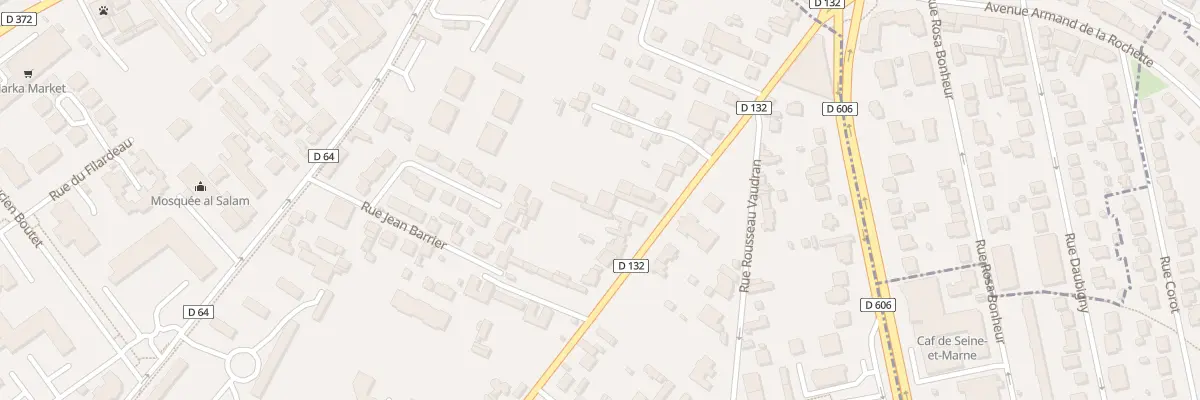 Plan du 208 Av Anatole France à Dammarie-les-Lys