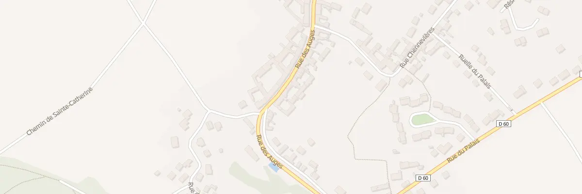 Plan du 300 Rue des Auges à Grandfresnoy