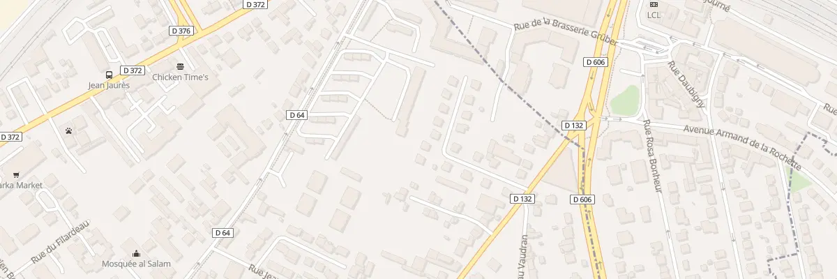 Plan du 135 Imp des Castors à Dammarie-les-Lys