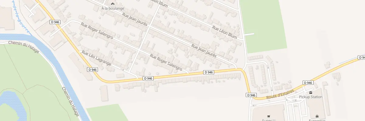 Plan du 53 Rue Roger Salengro à Merville