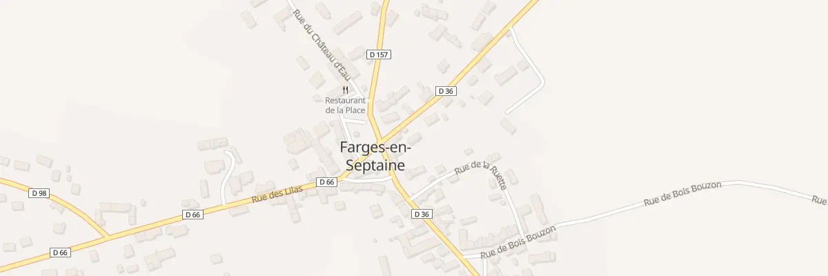 Plan du 2 Rue du Merisier à Farges-en-Septaine