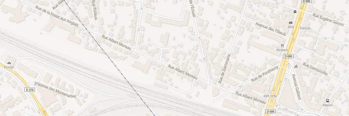 Plan du 22B Rue Albert Moreau à Melun
