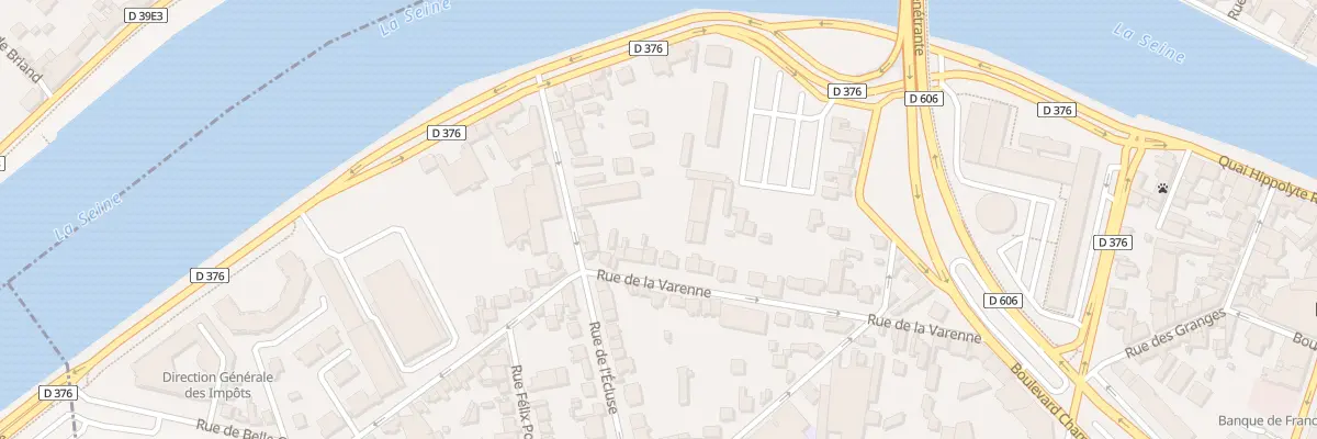Plan du 18 Rue de la Varenne à Melun