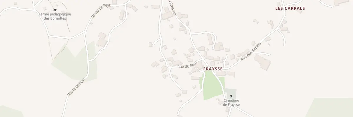 Plan du 5166 Fraysse à Lacroix-Barrez