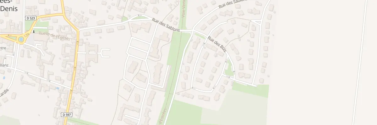 Plan du 8 Rue des Epis à Estrées-Saint-Denis
