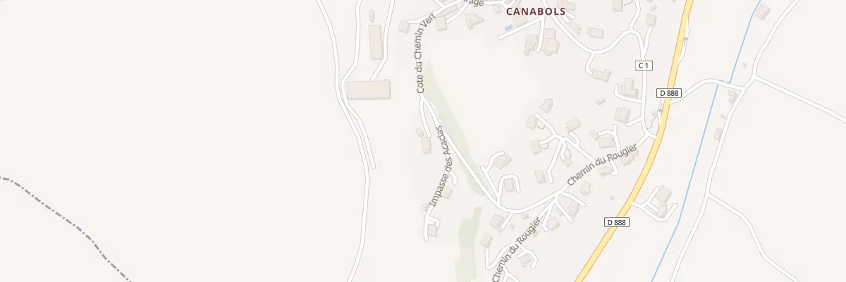 Plan du 5244 Lou Coustal de la Galine à La Loubière