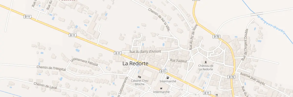 Plan du 23 Rue du Barry d’Amont à La Redorte