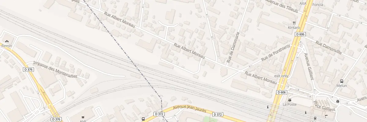 Plan du 17 Rue Albert Moreau à Melun