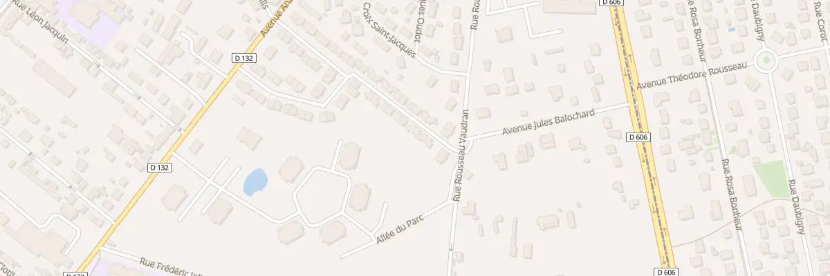 Plan du 226 Rue Jean Monnet à Dammarie-les-Lys